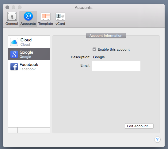 How to sync your mac osx contacts to gmail contacts