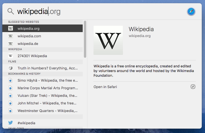 disable spotlight search