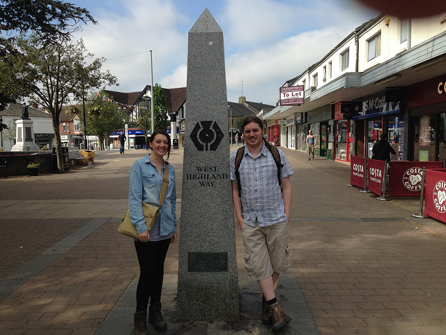 West Highland Way Day 1 - Milngavie to Drymen