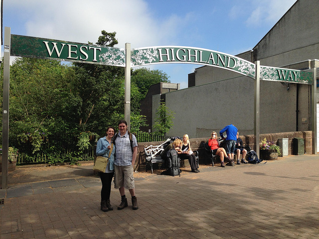 West Highland Way Day 1 - Milngavie to Drymen