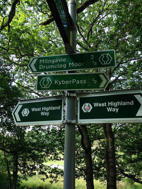 West Highland Way Day 1 - Milngavie to Drymen