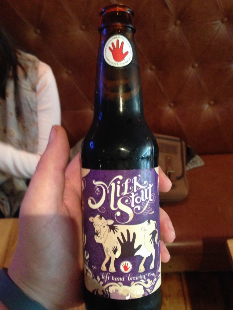 Left hand brewing Milk Stout