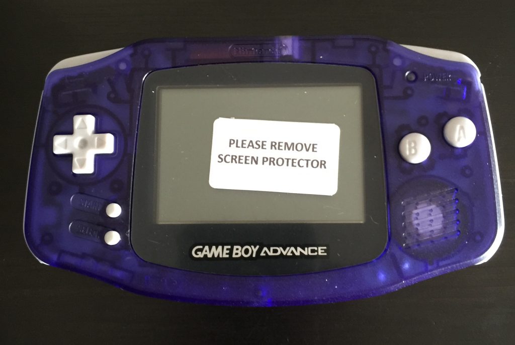Gameboy Advance case shell change