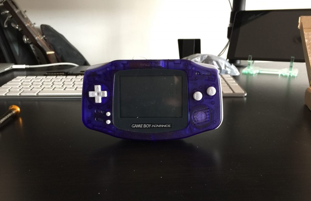 Gameboy Advance case shell change