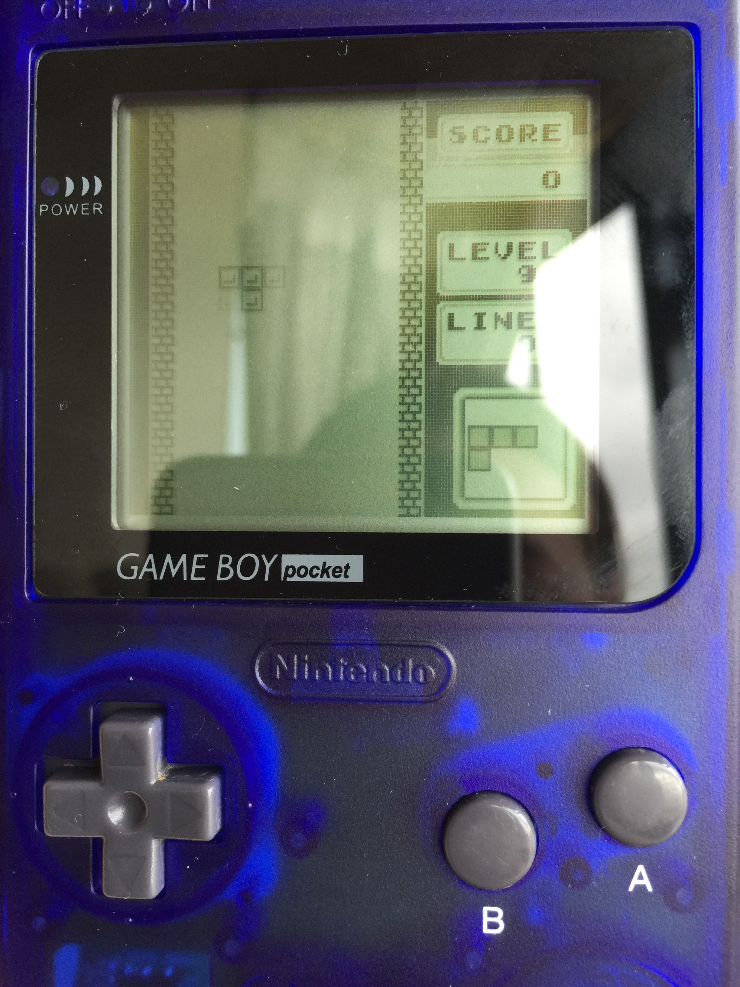Gameboy Pocket next to my gba