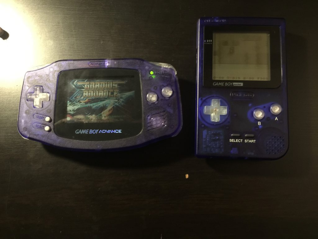 Gameboy Advance custom buttons mod