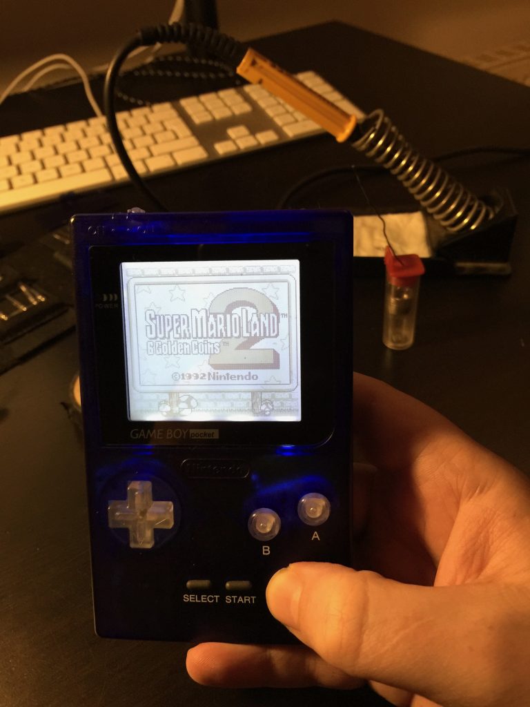 gameboy pocket backlight mod