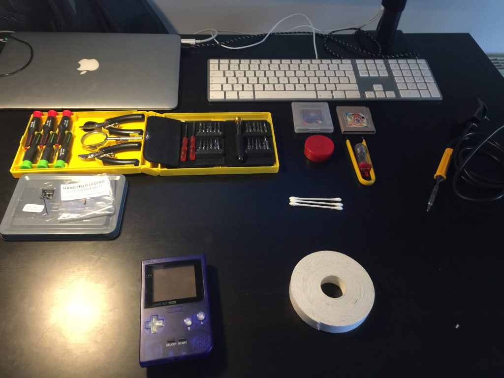 gameboy pocket backlight mod