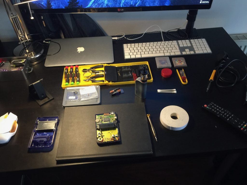 gameboy pocket backlight mod