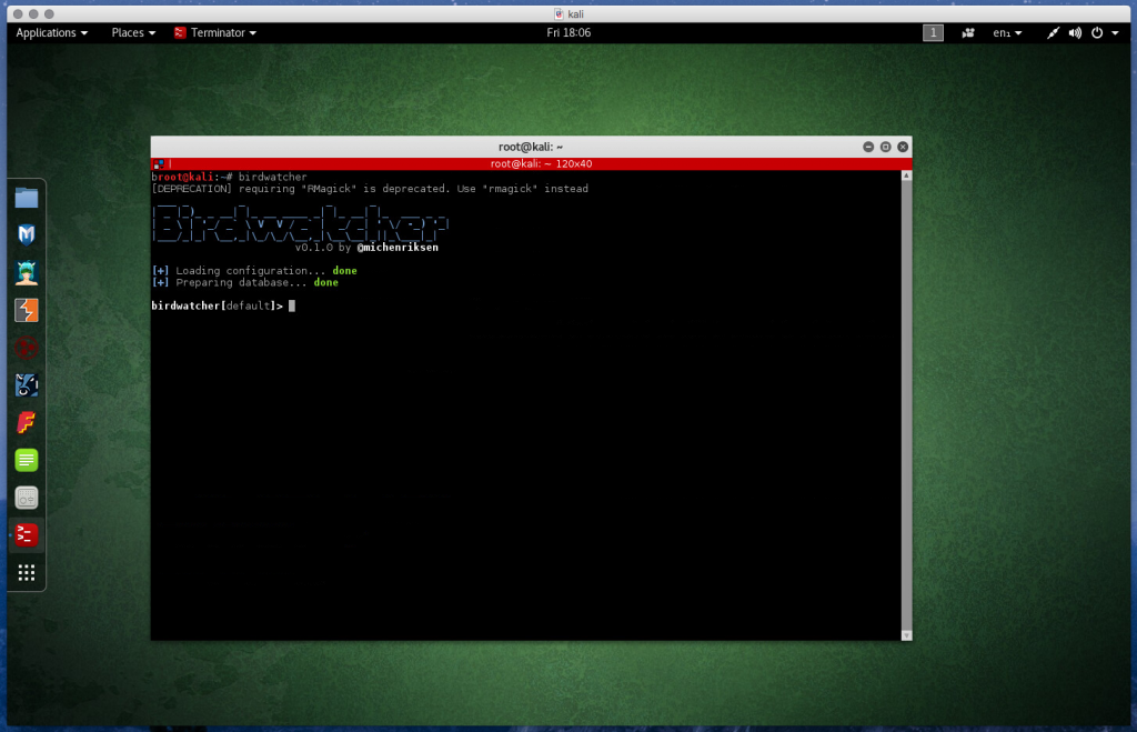 install birdwatcher in kali linux