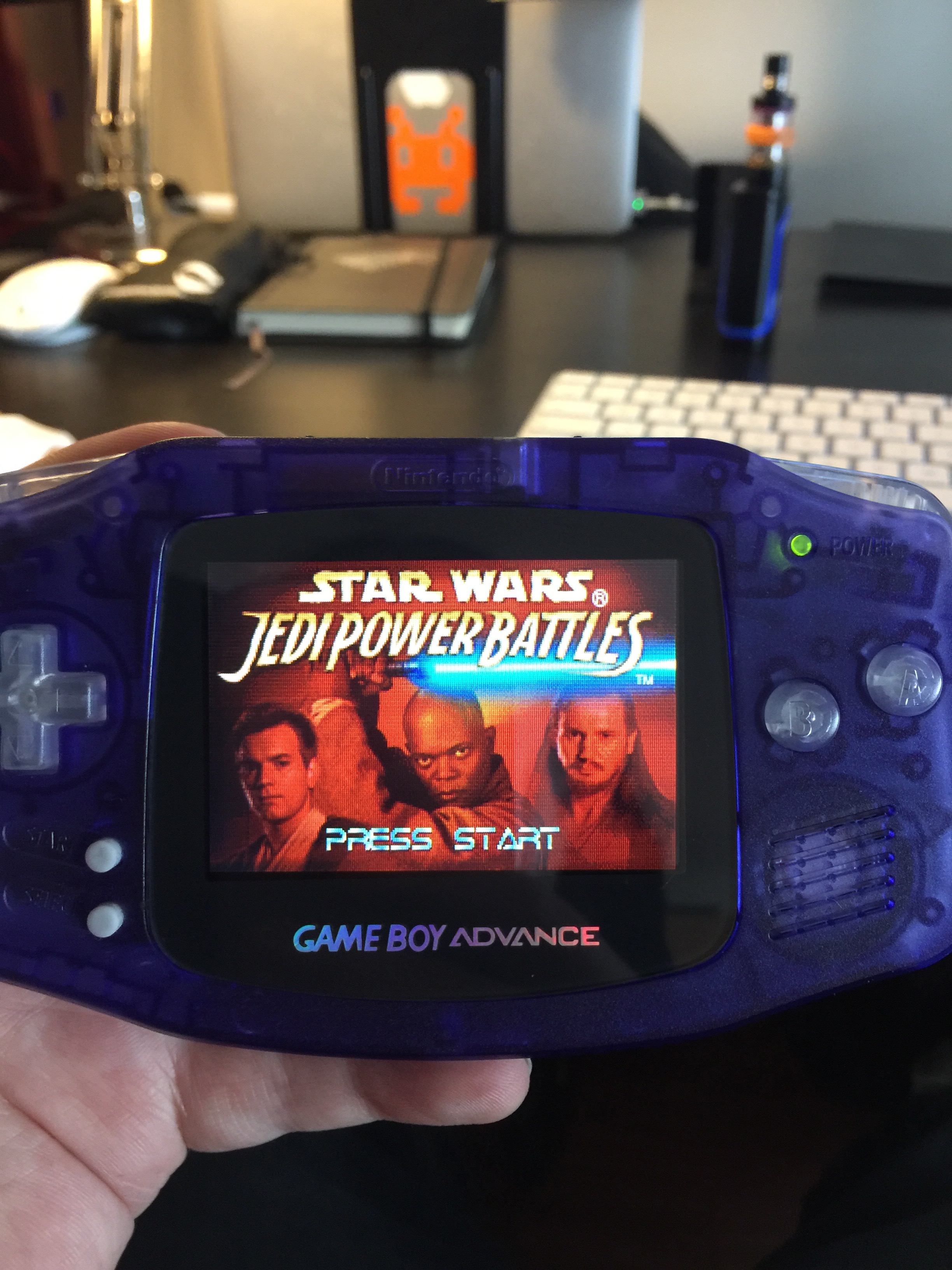 Playing some games on my modded gameboy