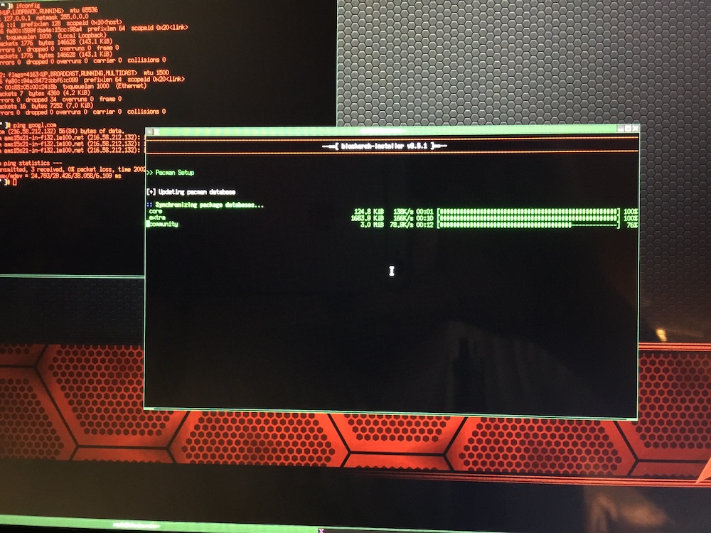 blackarch on the chuwi hi10pro