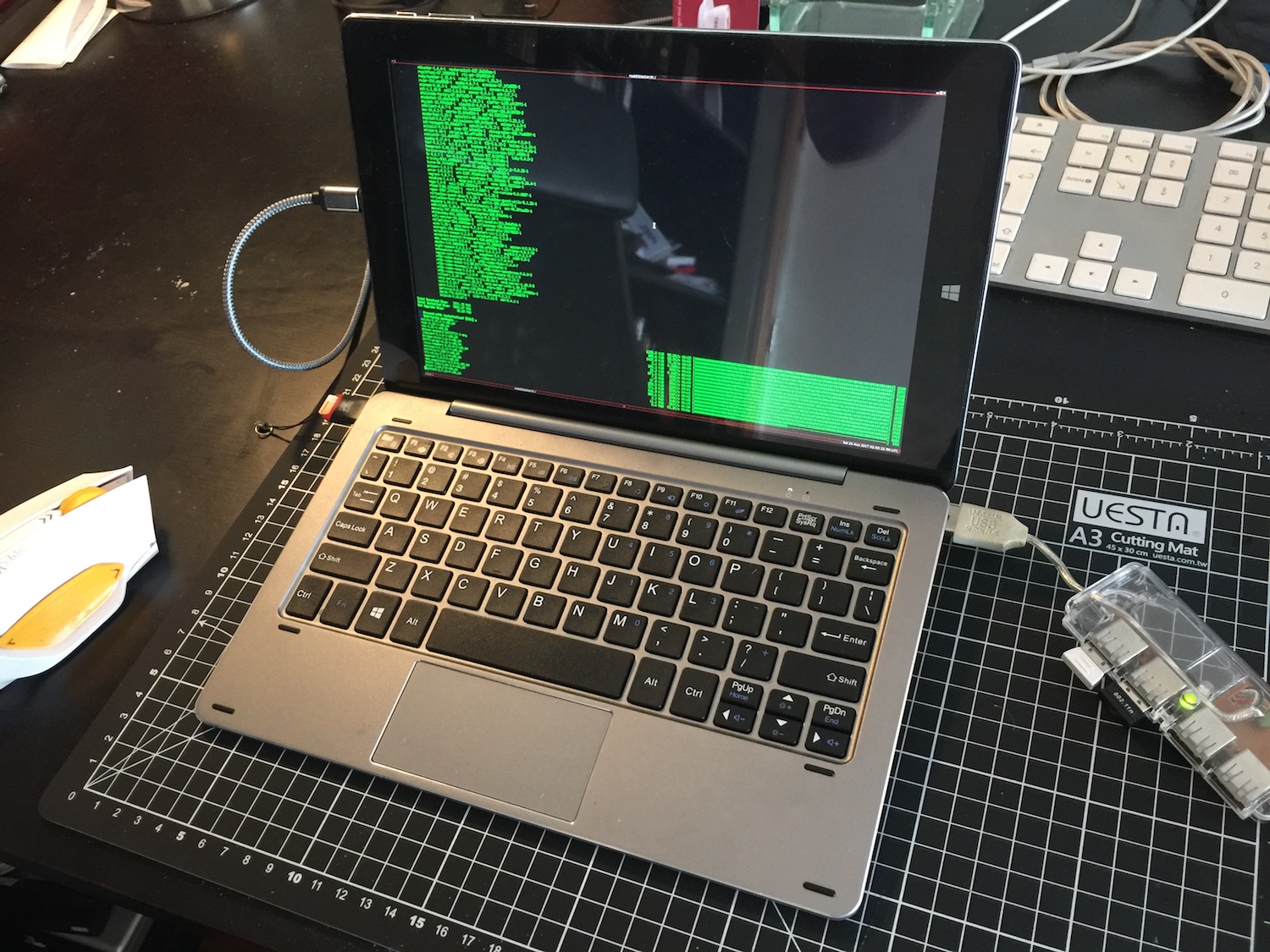blackarch on the chuwi hi10pro