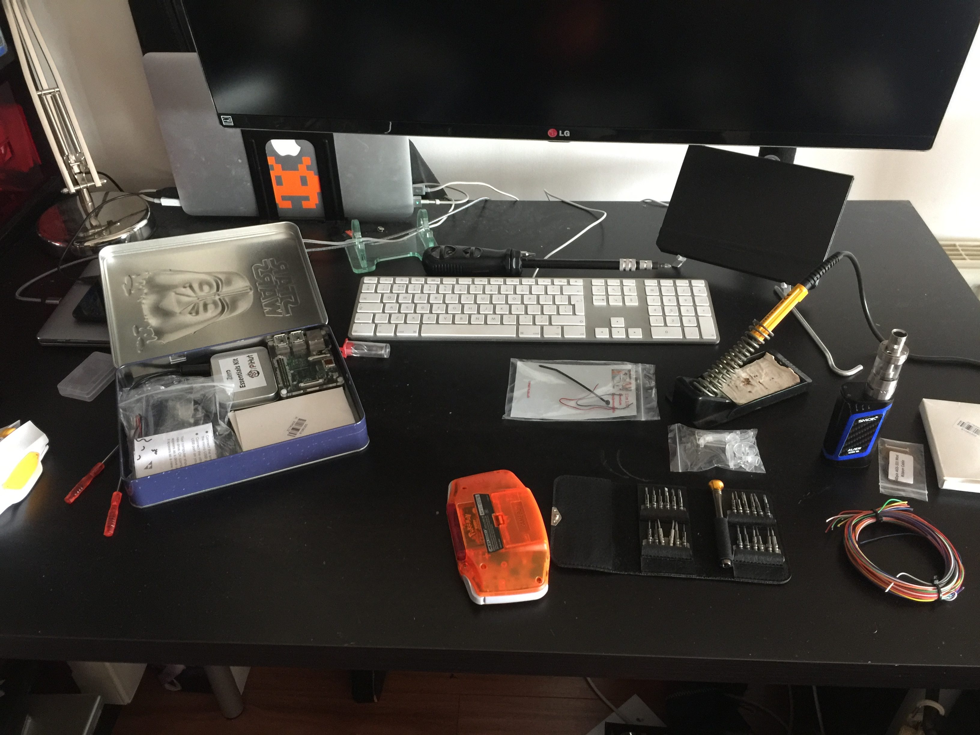 gba with backlit screen mod