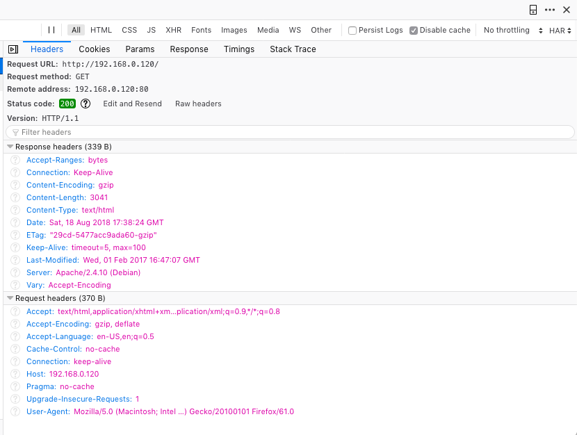 chrome developer tools