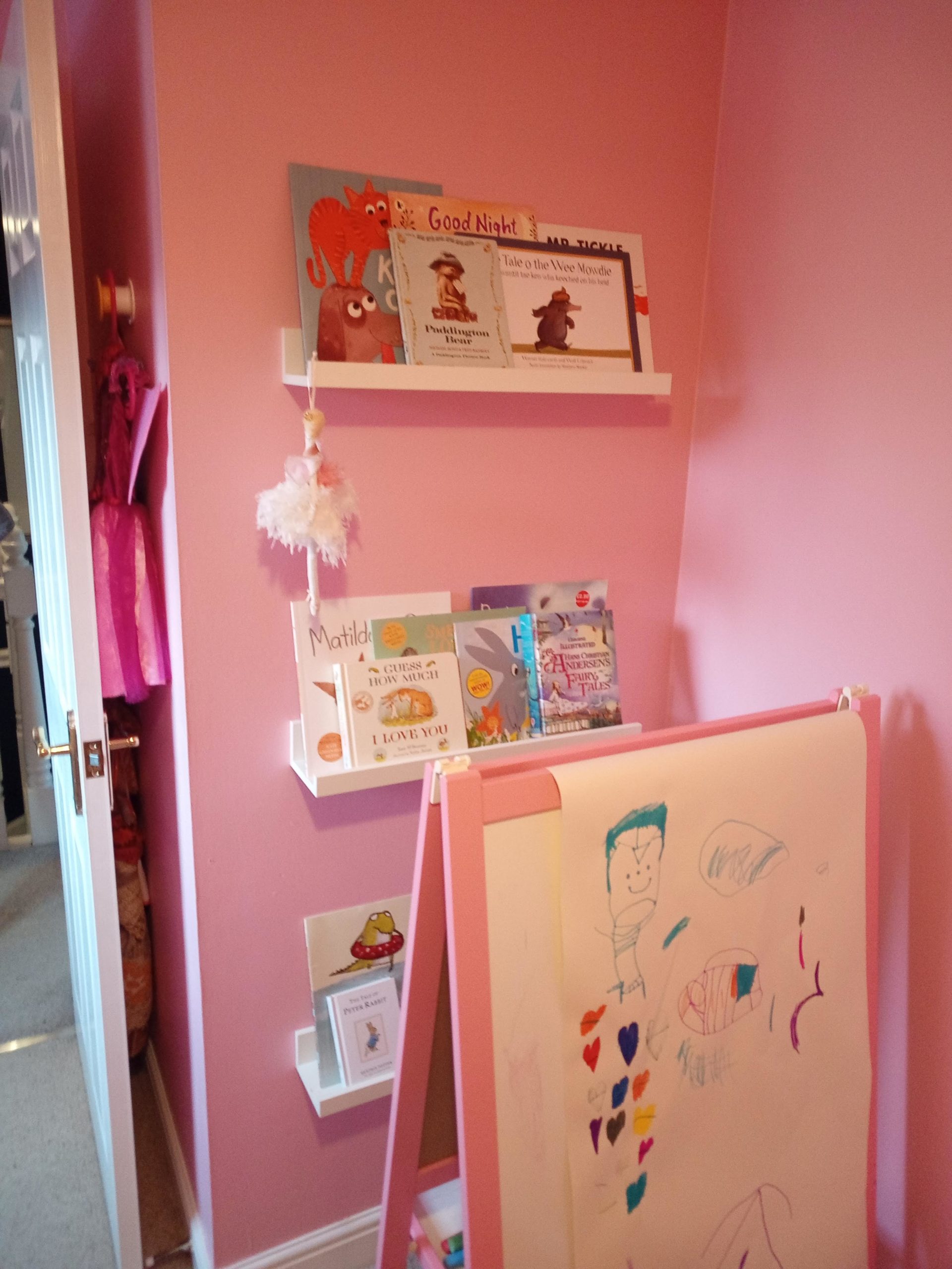 DIY Girls Princess Bedroom Makeover and Playroom Makeover 10 DIY Girls Princess Bedroom Makeover 14 scaled