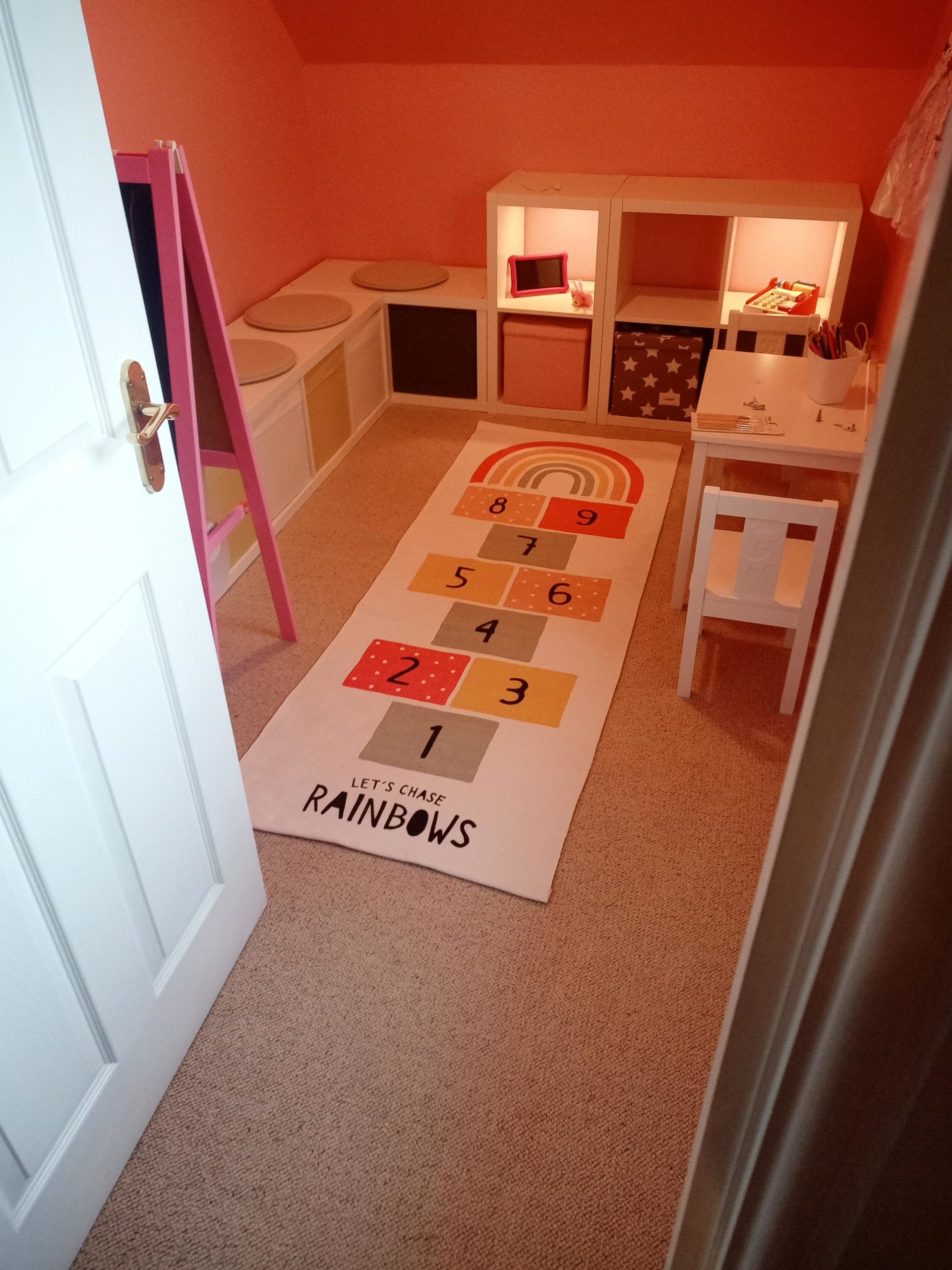 DIY Girls Princess Bedroom Makeover and Playroom Makeover 17 DIY Girls Princess Bedroom Makeover 16 scaled