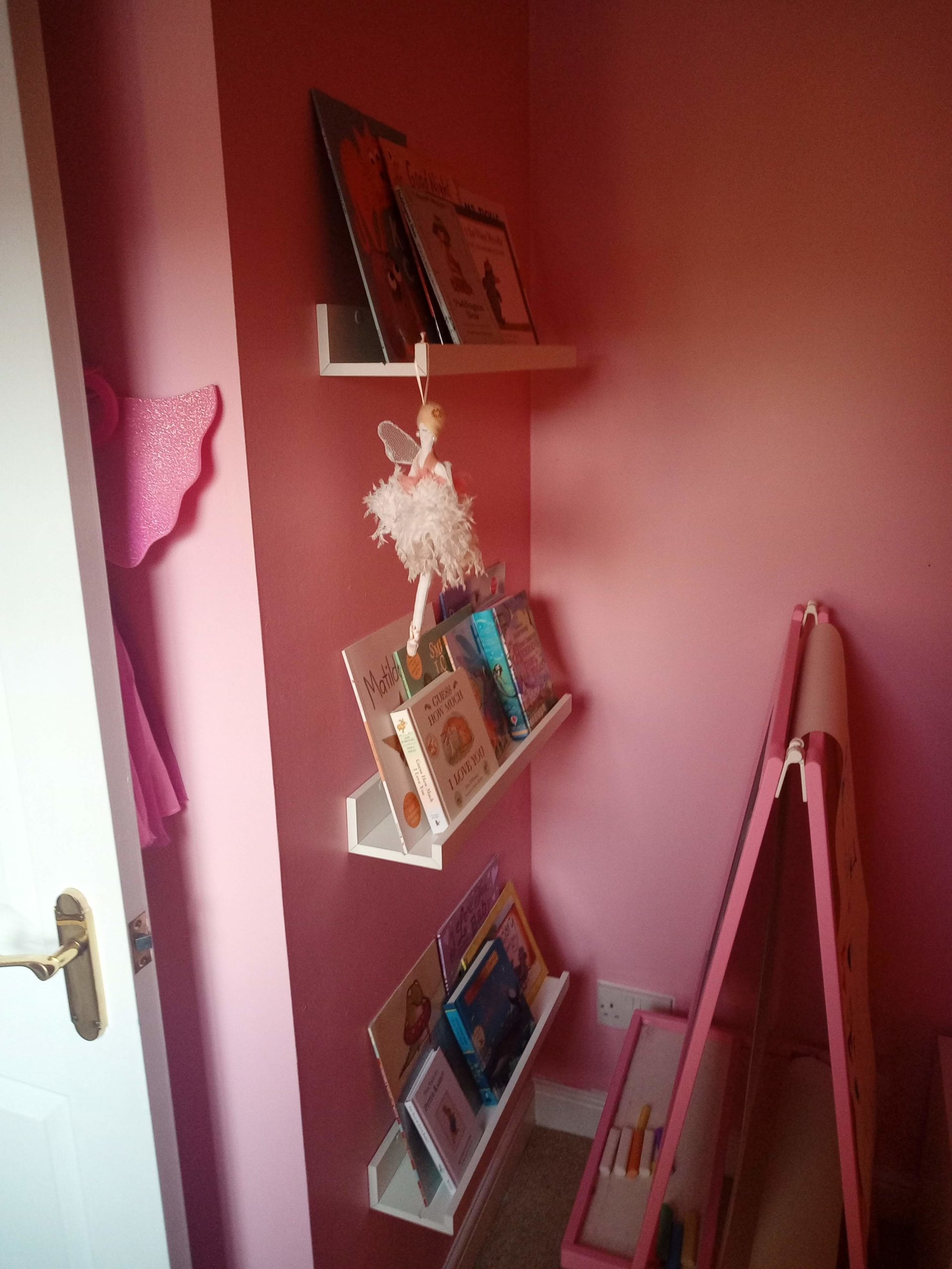 DIY Girls Princess Bedroom Makeover and Playroom Makeover 9 DIY Girls Princess Bedroom Makeover 2 scaled