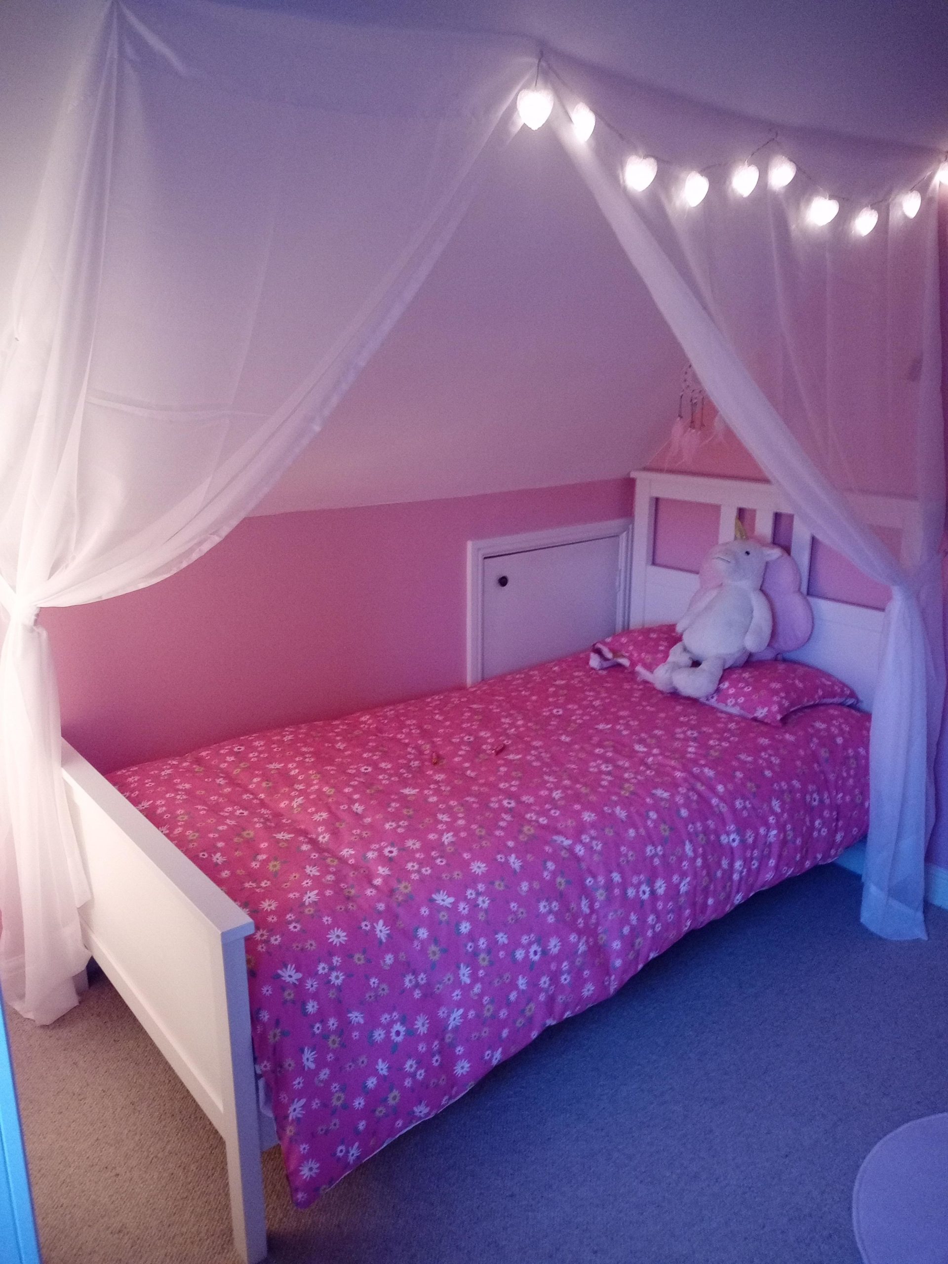 DIY Girls Princess Bedroom Makeover and Playroom Makeover 28 DIY Girls Princess Bedroom Makeover 21 scaled