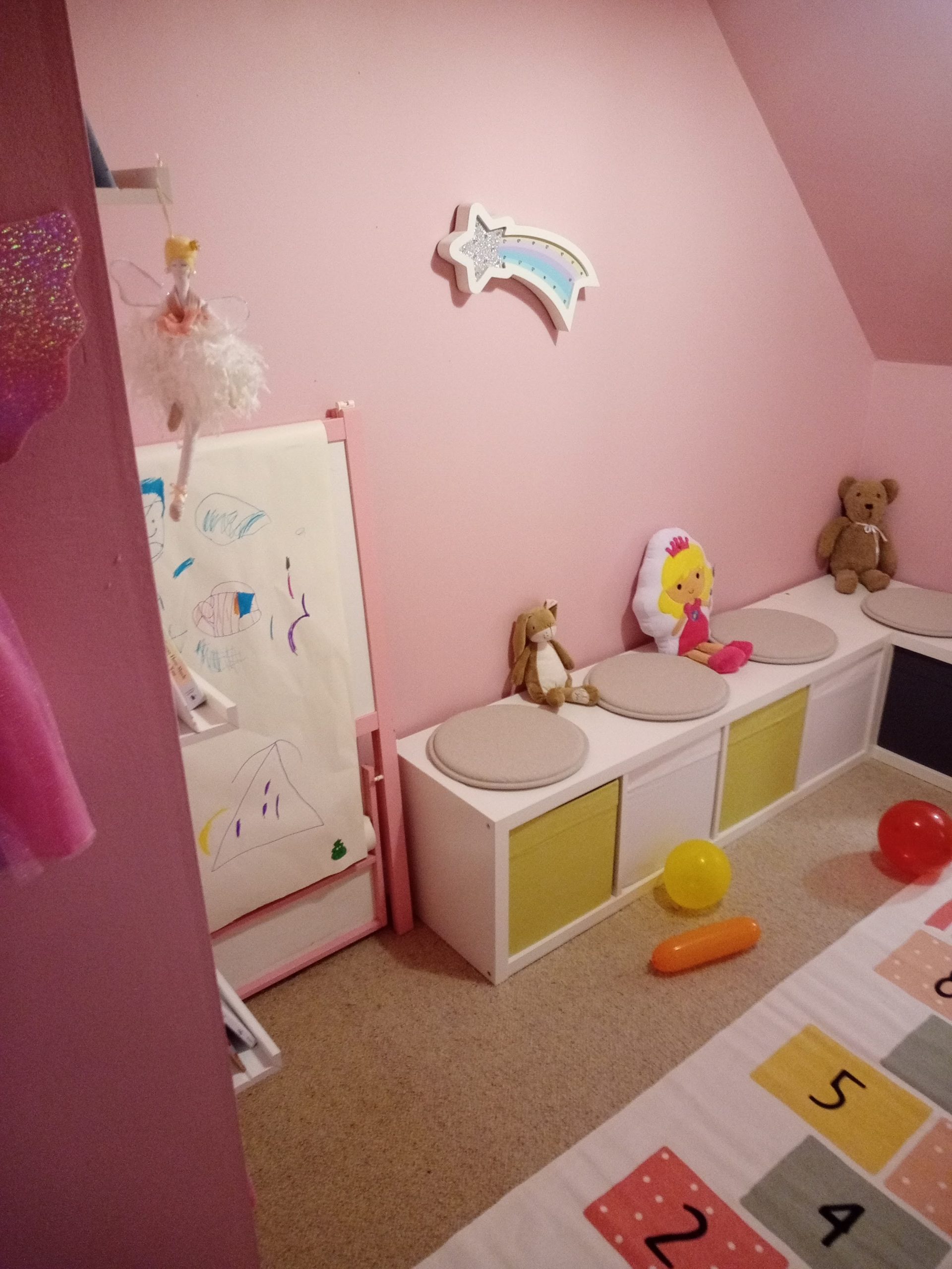 DIY Girls Princess Bedroom Makeover and Playroom Makeover 23 DIY Girls Princess Bedroom Makeover 24 scaled