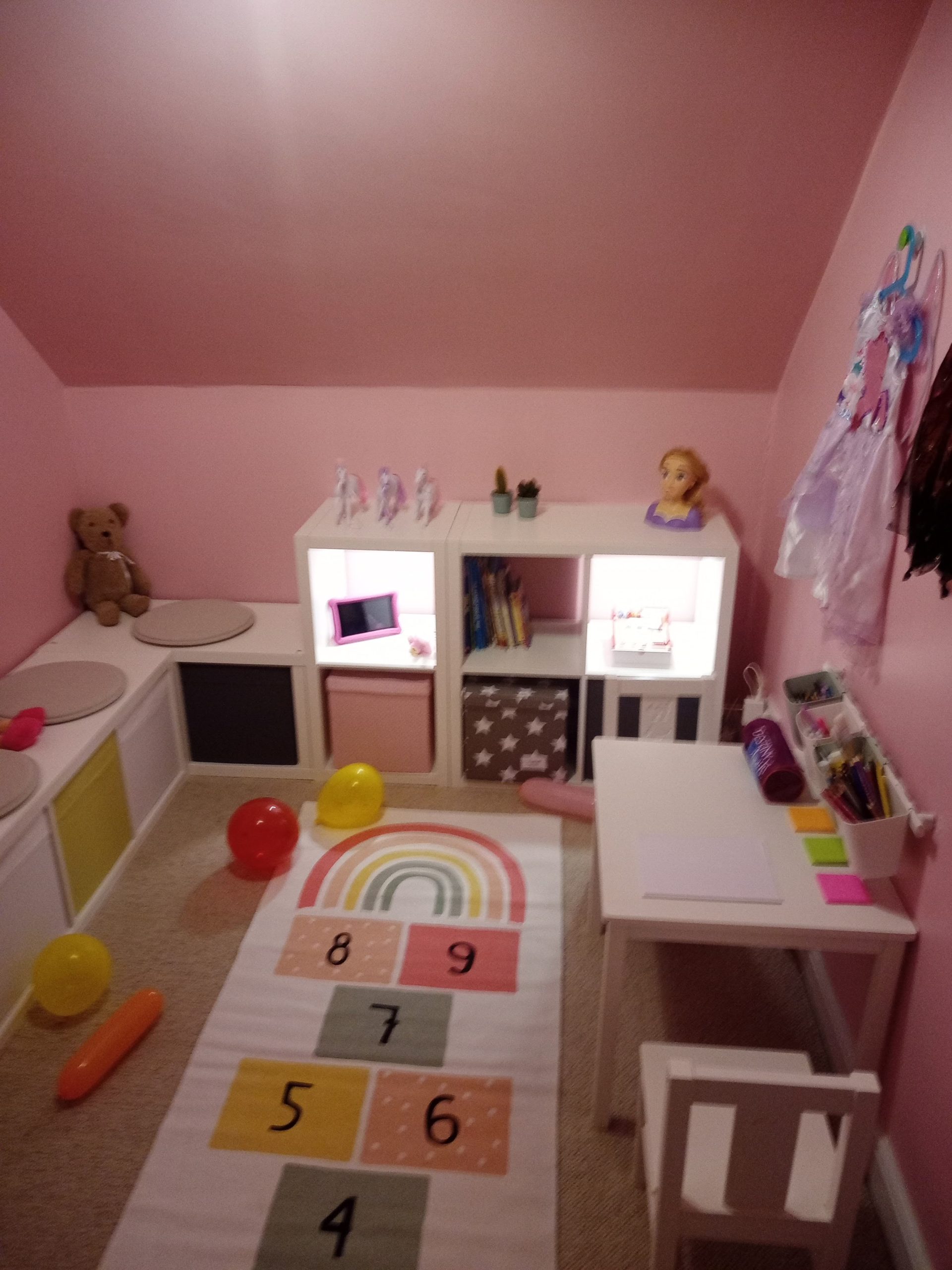 DIY Girls Princess Bedroom Makeover and Playroom Makeover 21 DIY Girls Princess Bedroom Makeover 26 scaled