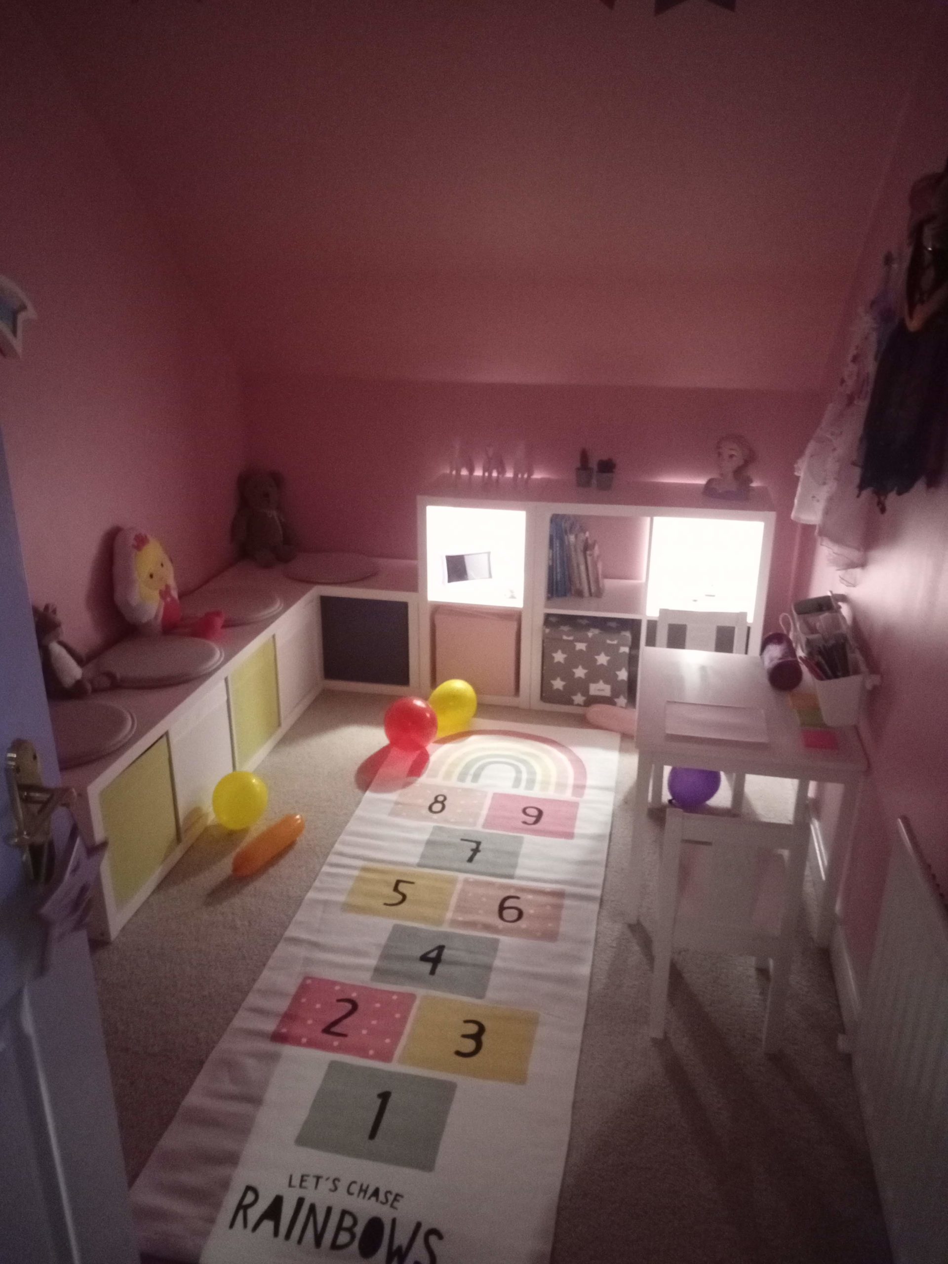 DIY Girls Princess Bedroom Makeover and Playroom Makeover 24 DIY Girls Princess Bedroom Makeover 29 scaled