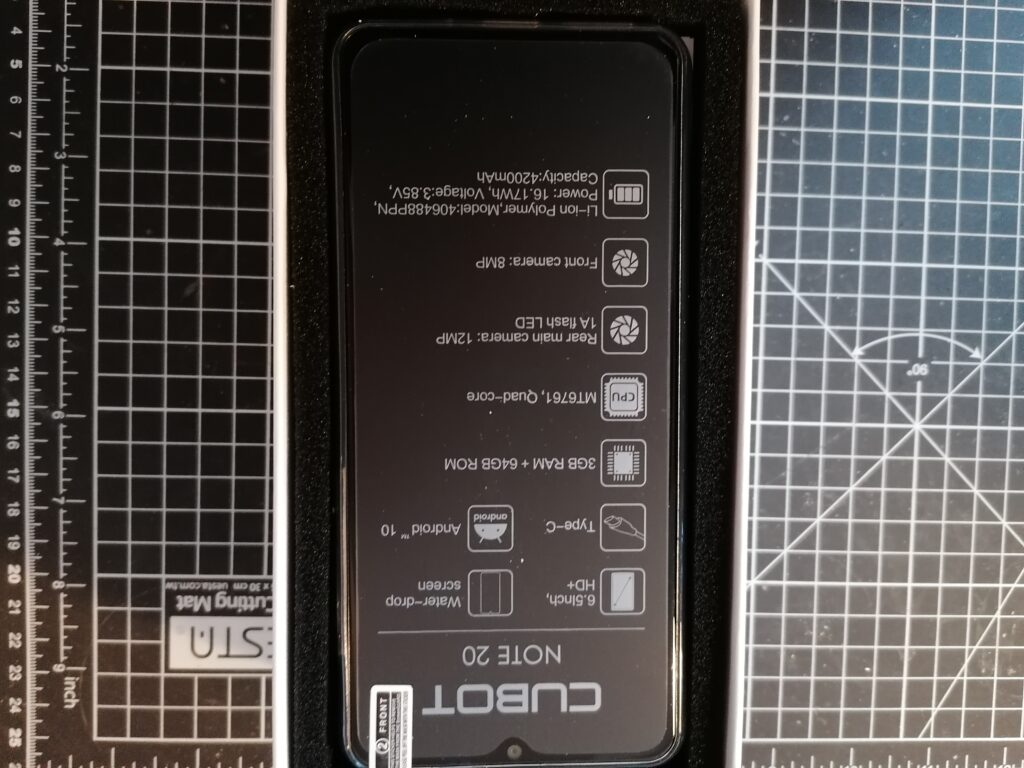 Cubot Note 20
