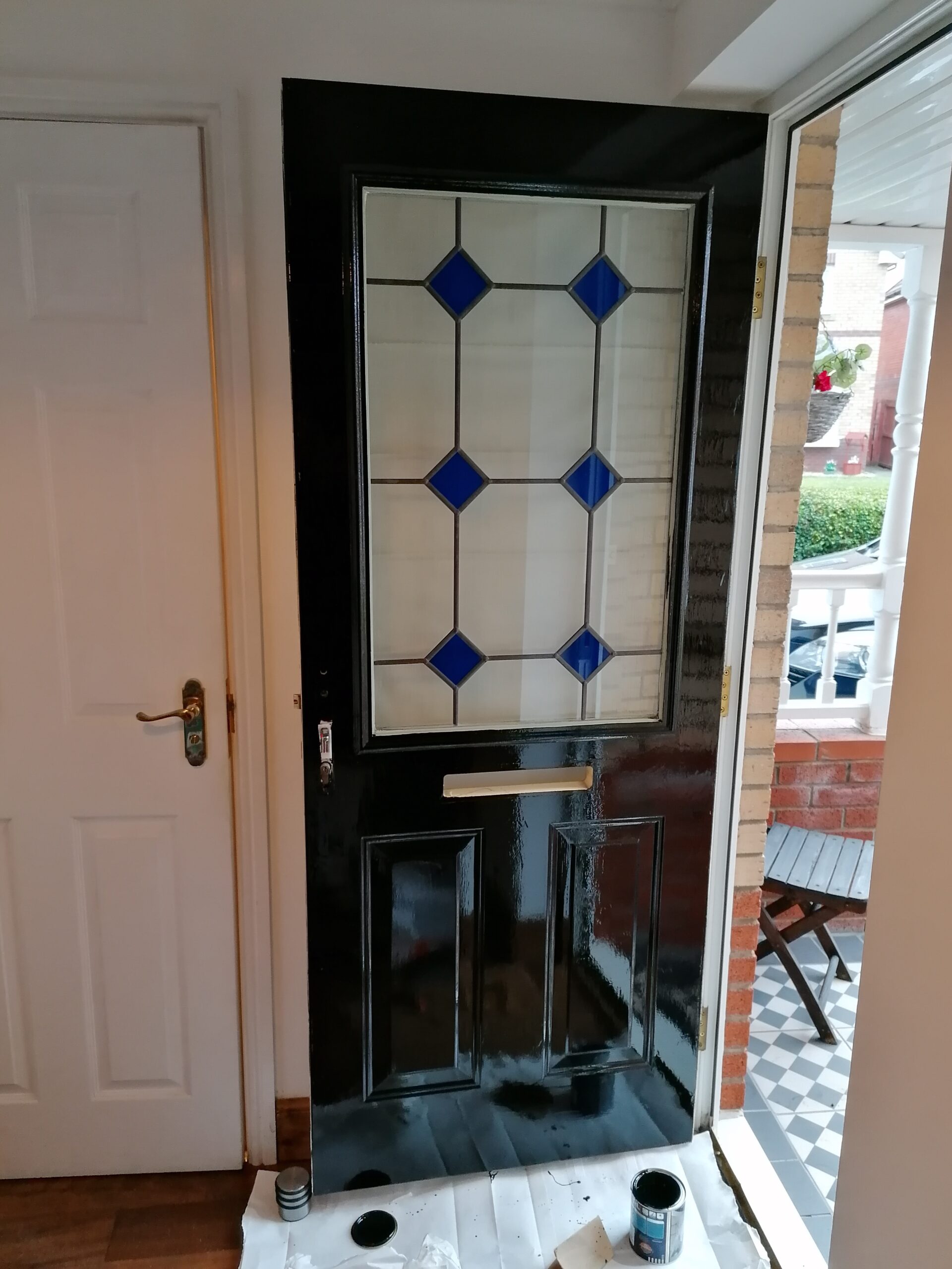 DIY painting a upvc door