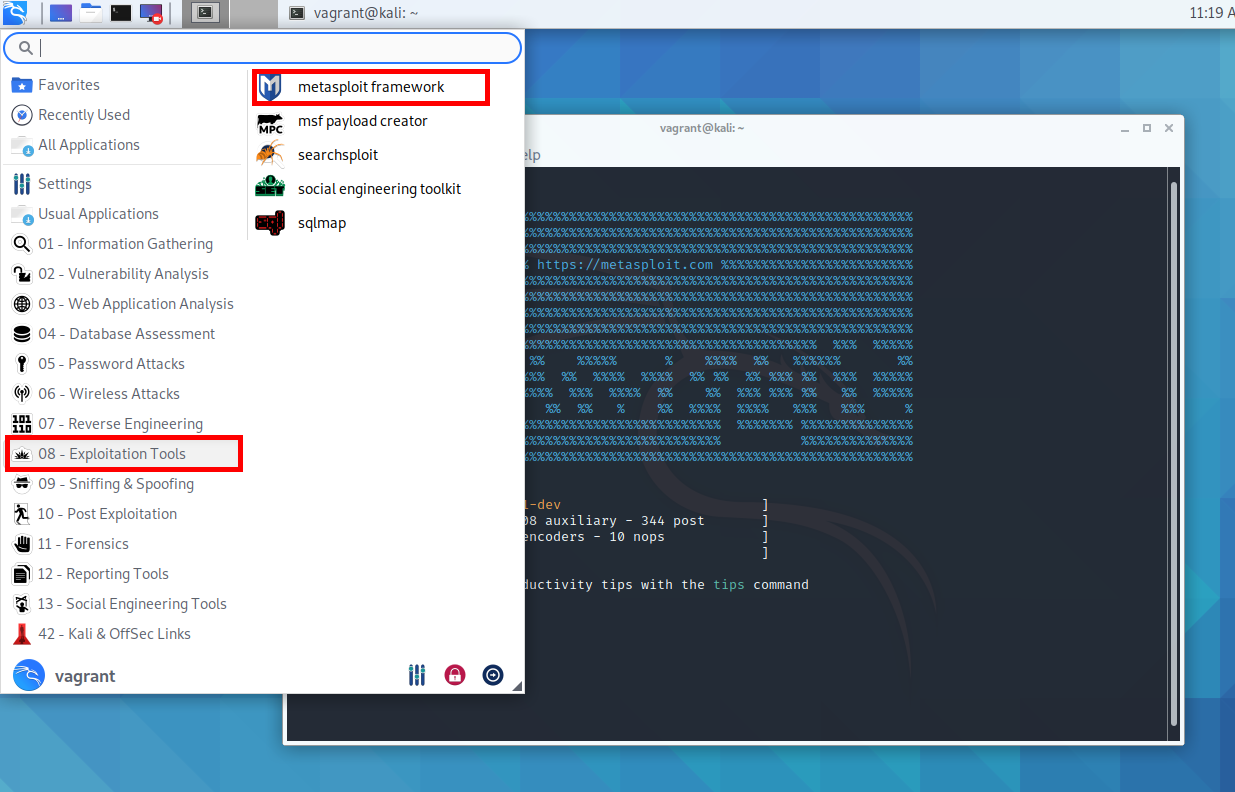 MetaSploit tutorial for beginners