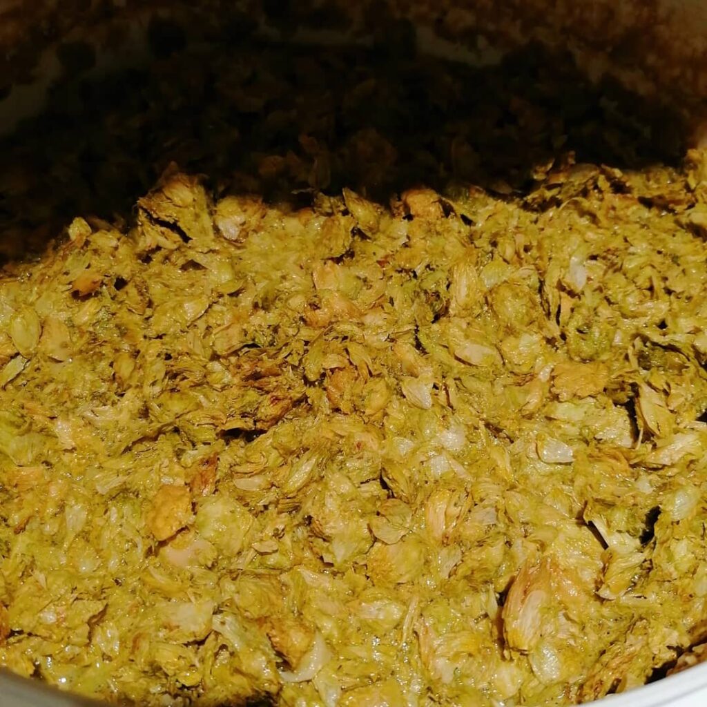 Adding hops to beer