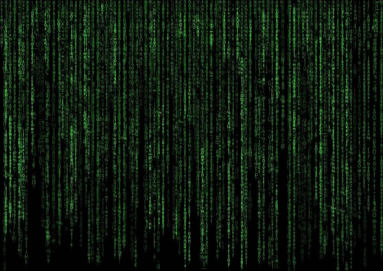 Free matrix background